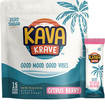 Premium Citrus Berry Kava Sticks - Natural Alcohol Alternative