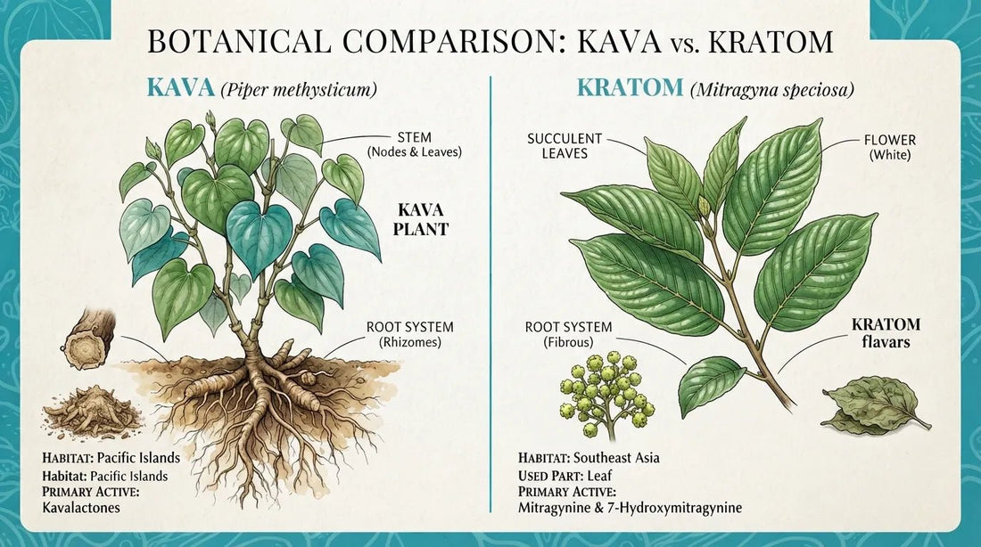Kava vs Kratom: Understanding the Critical Differences in Safety and Legality - Kava Krave